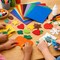 Stiffened Felt Sheets 12" x 18" – Assorted Colors, Durable Craft Felt for Classroom & DIY Projects